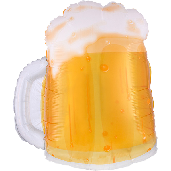 Supershape Beer Mug Clear